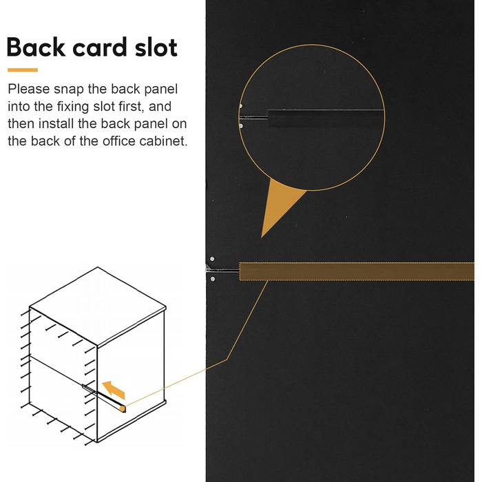 Тумба на колесах TUKAILAI з 3 висувними ящиками, з замком, для офісу, білого кольору