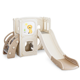 Дитячий ігровий комплекс Mealux Tower White / Brown (арт. KD-B013 White / Brown)