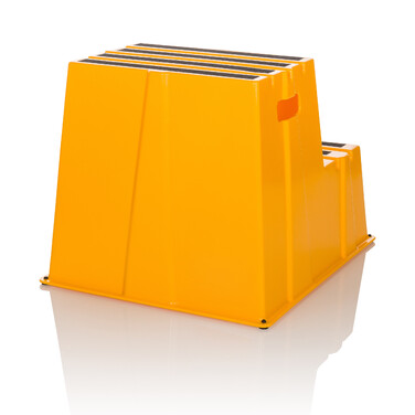 Ступенева підставка TIO-E2, пластик, жовта, hjh OFFICE