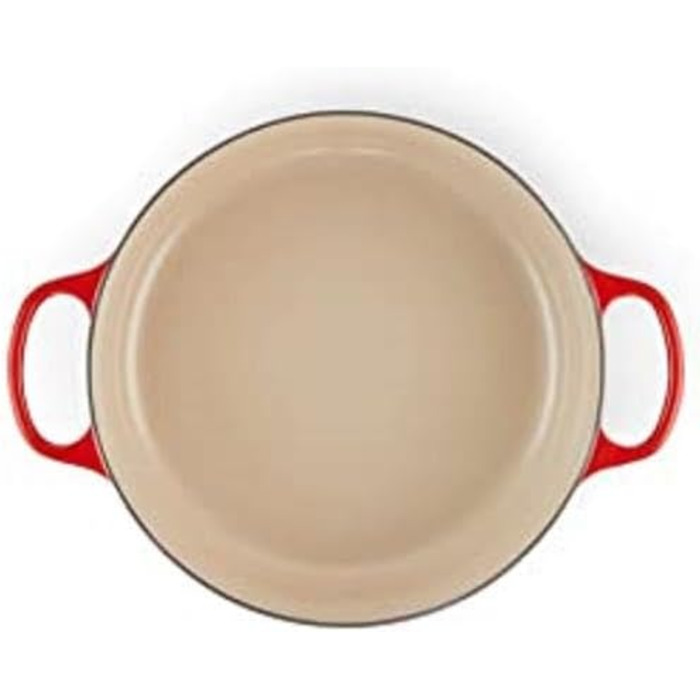 Запіканка чавунна Le Creuset Signature, 30 см, 6,2 л, червона вишня, для всіх плит/духовок