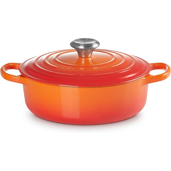 Запіканка для гурманів Le Creuset Signature, чавун, 6,2 л, 24 см, духовка червона, для всіх типів плит/духовок