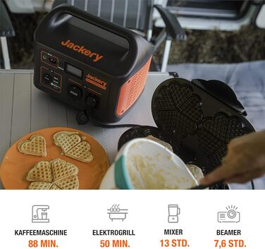 Jackery Explorer 1000: портативна електростанція, 1002Wh, 230V/1000W (пікова 2000W), USB, QC, для кемпінгу та подорожей