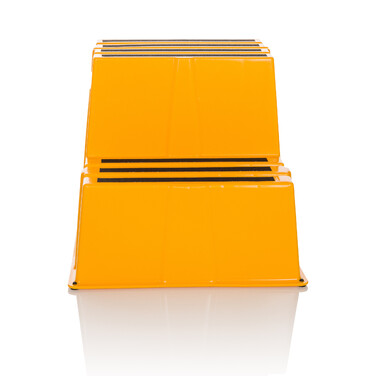 Ступенева підставка TIO-E2, пластик, жовта, hjh OFFICE