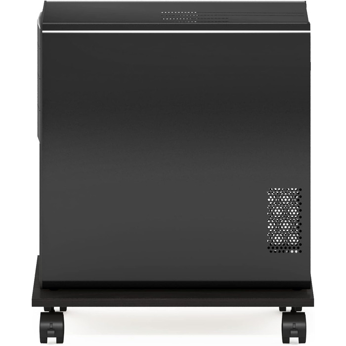 Підставка для комп'ютера та принтера Furinno Econ Home Office з роликами, Espresso, 1-рівнева