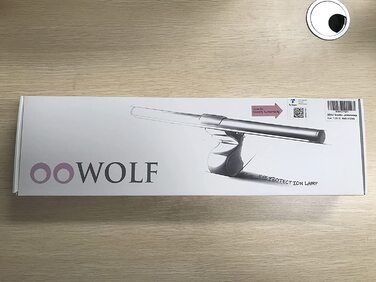 Лампа для монітора OOWOLF - USB електронне зчитування, яскравість з можливістю регулювання, 3 кольори, захист очей, антивідблиск, 41 см