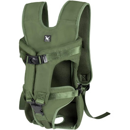 Собачій рюкзак WOWEI до 12 кг зелений