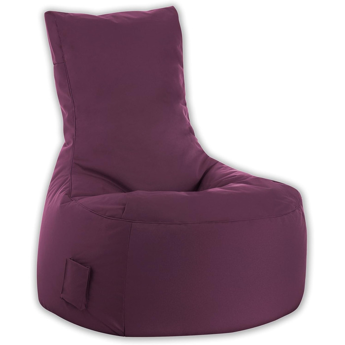 ТОЧКА СИДІННЯ тільки від MAGMA Beanbag Brava Swing aubergine