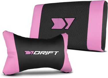 Ігровий крісло DRIFT GAMING DR35 - комфорт та підтримка для геймерів, чорно-сірий колір, з подушками для спини та шиї, регульоване, на міцній базі, з підлокітниками