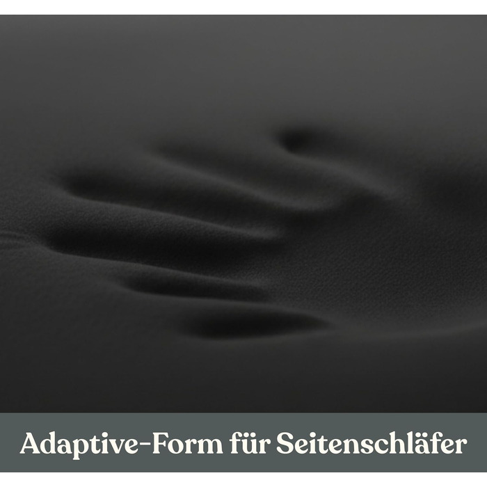 Подушка для ніг для тих, хто спить на боці, з піною з пам'яті - Інноваційна подушка для ніг, адаптована до потреб тих, хто спить на боці. Підтримує до 95 кг.