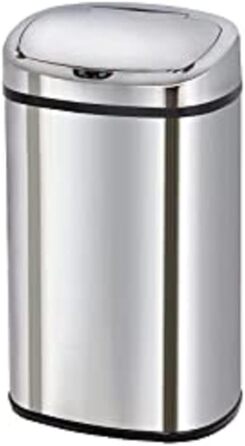 Автоматичний відро для сміття Kitchen Move Majestic, 58 л, нержавіюча сталь, сріблястий колір
