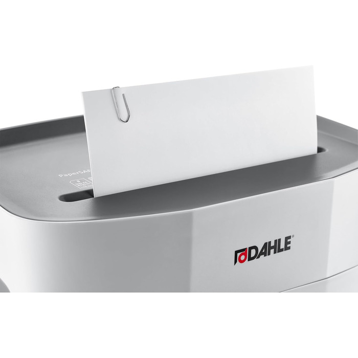 Шредер Dahle PaperSAFE PS 140 для документів, сірий, P4, 8 листів, 12 л, без масла, без обслуговування