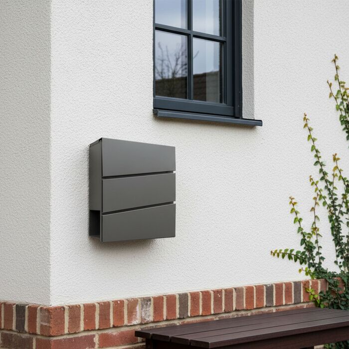 Скріпка Relaxdays з відсіком для газет