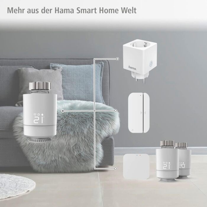 Hama Smartes Heizkörperthermostat з Wi-Fi - розширювана система керування опаленням (одиночний пристрій, знятий з виробництва)