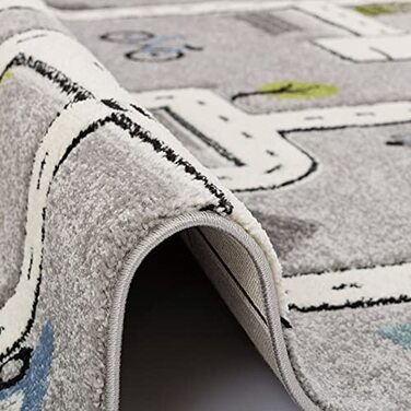 Дитячий килим Pergamon Maui Kids Street Grey в 5 розмірах (140x200 см)