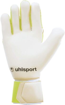 Воротарські рукавички uhlsport Men's Pure Alliance з рефлексом абсолютної хватки (8, 01 білий / жовтий / чорний)