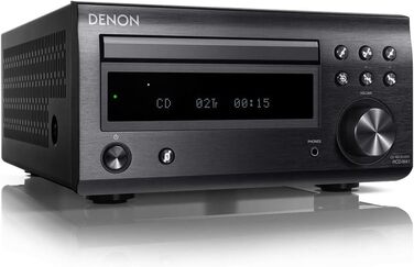 Система Denon D-M 41 Hi-Fi 60 Вт Преміум Сріблястий/Чорний