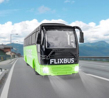 Автобус на радіокеруванні Carson FlixBus 2.4GHz 1:64, іграшка для дітей від 8 років, барвистий