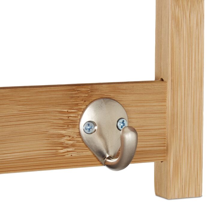 Підвіска для рушників Relaxdays з бамбука