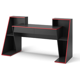 Комп'ютерний стіл Vicco Ігровий стіл Roko Black Red Modern 170 х 95 см
