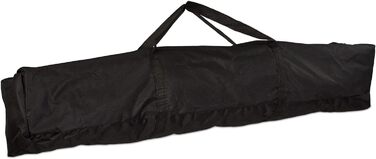 Гамак Relaxdays з каркасом, 2 особи, стоячий гамак, HBT 98x100x274 см, сумка, бавовна, сталь, сірий/чорний