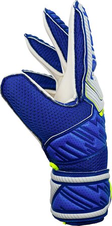 Воротарські рукавички унісекс Reusch Attractt Solid Junior 7 Vapor сірого кольору / темно-синього кольору