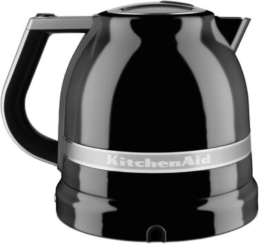 Електричний чайник KitchenAid 1.5L з регулюванням температури, фільтром від накипу та індикатором (Onyx Black)