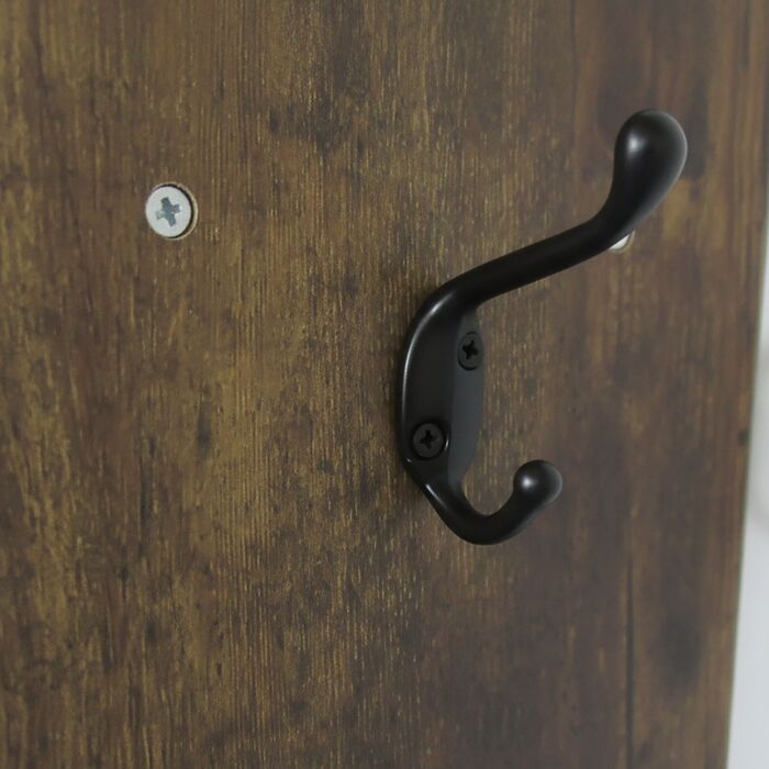 Підвісна поличка Relaxdays з тримачем для рушників