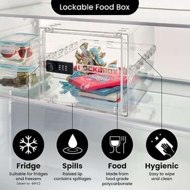 Герметичний ящик для зберігання продуктів харчування та медикаментів