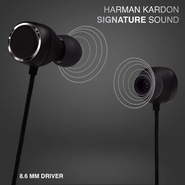 Бездротові накладні Bluetooth-навушники Harman Kardon Fly ANC, чорний, ANC, 30 годин музики (HK Fly BT)