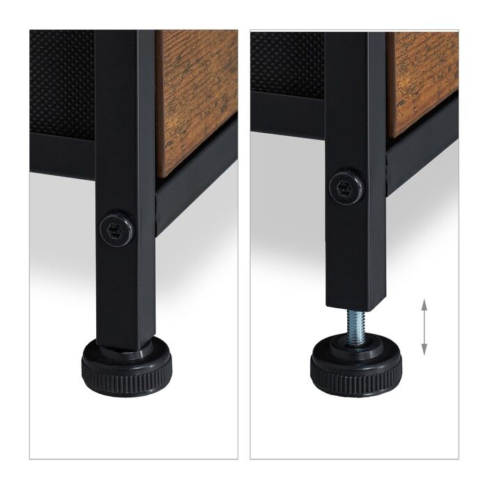 Комод Relaxdays з 4 висувними ящиками