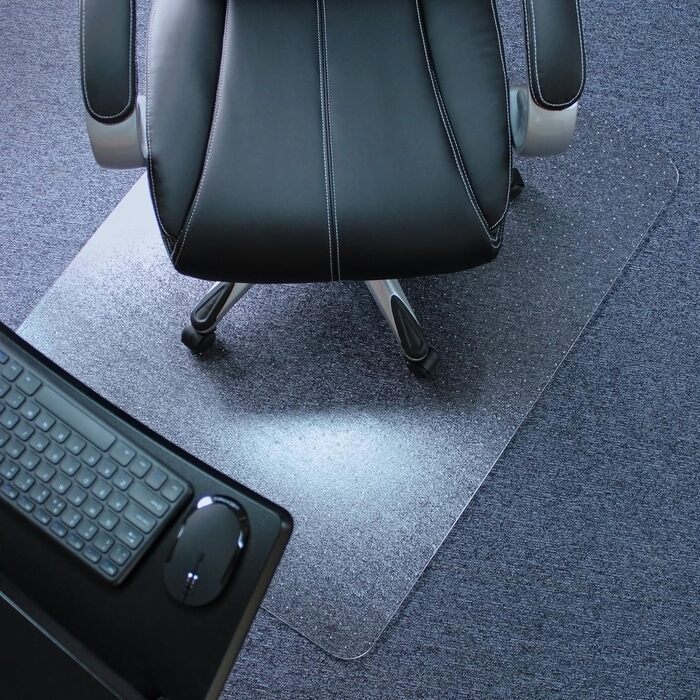 Килимок для офісного крісла з полікарбонату Marvelux Захисний килимок для килимів, прямокутний килимок для офісного крісла 116 x 150 см, прозорий захисний килим для офісного крісла, доступний у різних розмірах