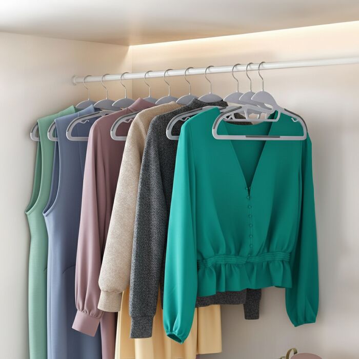 Набір гумових вішалок для одягу Relaxdays