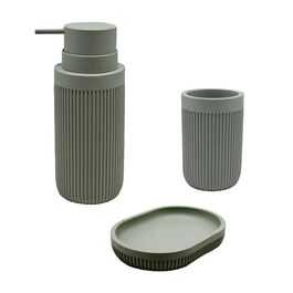 Набір аксесуарів для ванної Relaxdays (3 шт.)