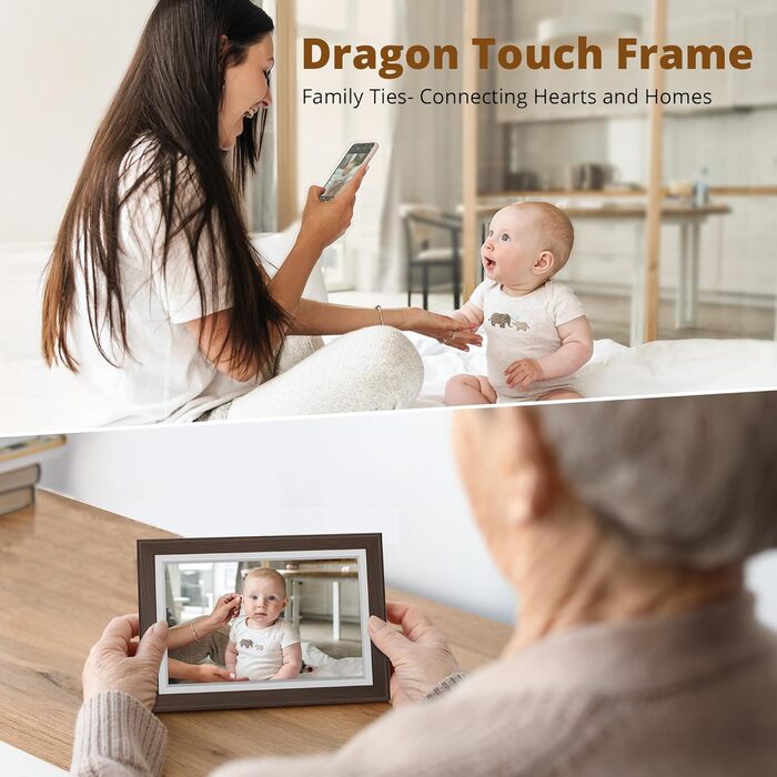 Цифровий фоторамка Dragon Touch Frameo 15.6
