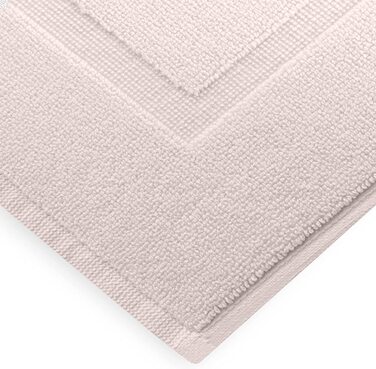 Комплект з 2 килимків для ванної Vency з 100 бавовни, Килимки для ванної 50x70 см, швидковисихаючі Килимки для душу 550 г / м2 Колір (Бежевий)