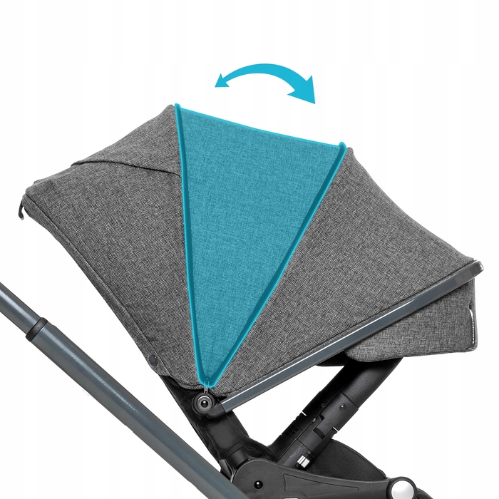 Спортивний візок Kidnort Isbjörn 2024, сірий