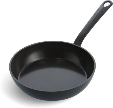Сковорода GreenPan Craft 20 см, без PFAS, для індукційних плит, можна мити в посудомийній машині, можна використовувати в духовці, чорна