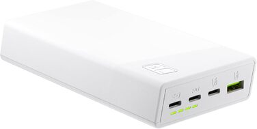 МАг 22,5 Вт PD USB C White, швидка зарядка QC 3.0 для iPhone, Galaxy, iPad, 20000