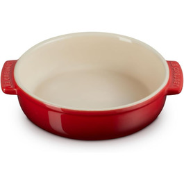 Тарілка для тапас Le Creuset, 500 мл, 14 см, чорна глянцева, 72102141400001 (Вишня)