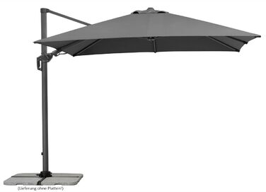 Парасолька садова Schneider RHODOS TWIST, 300 x 300 см, антрацит