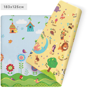 Дитячий двосторонній килимок Mealux DuoActive Pro (арт. KD - MA02)