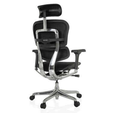 Офісне крісло / Крісло керівника ERGOHUMAN GEN2, тканина, чорний колір, hjh OFFICE