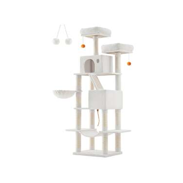 XL Cat Tree 206 см - Кремово-білий