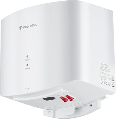 Електричний автоматичний сушар для рук настінний, 1200W (білий)