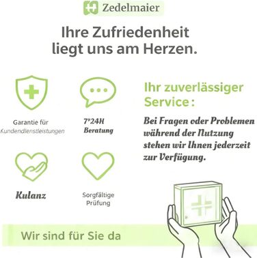 Медичний шкаф Zedelmaier з нержавіючої сталі, 4 відділення, для зберігання ліків, з замком, 57 x 27 x 12 см, білий