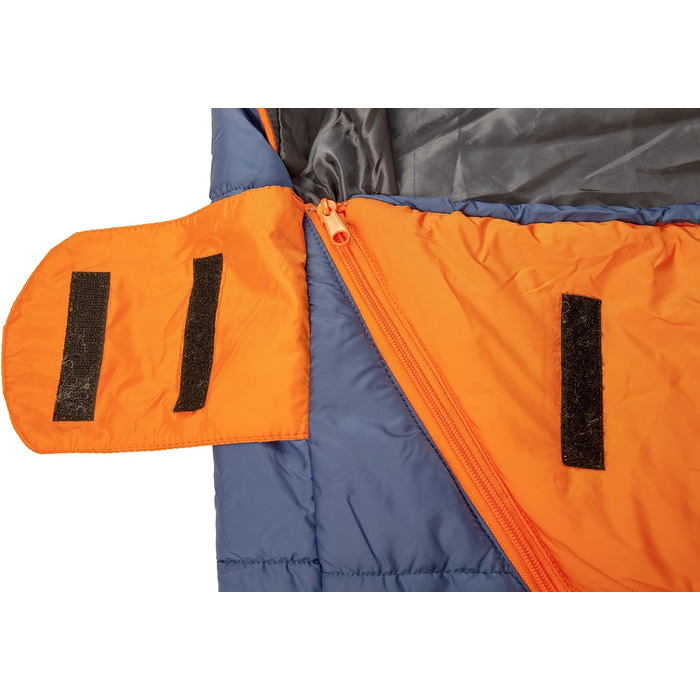Спальний мішок ACTIVA Premium, водовідштовхувальний 3-4 сезони від 5 C до 20 C з компресійним мішком для дорослих, дітей, жінок, чоловіків Кемпінг на відкритому повітрі, походи, рюкзак (овальний помаранчевий)