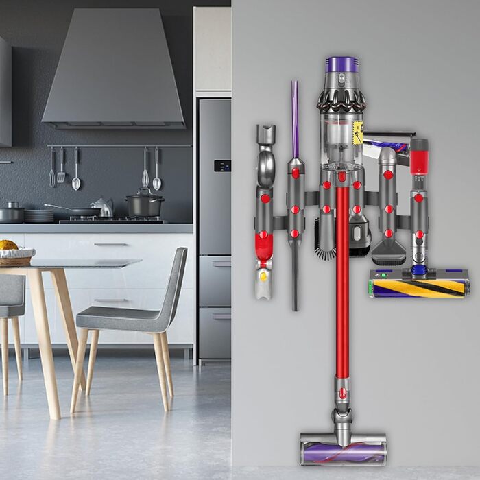 Тримач аксесуарів BellaGesundheit для пилососа Dyson, настінне кріплення для моделей V7-V15