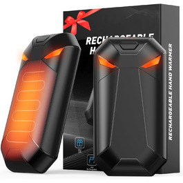 Електричні грілки для рук YAZDEKY 2 шт. - подарунок для чоловіків, 6000mAh, акумуляторні, чорні