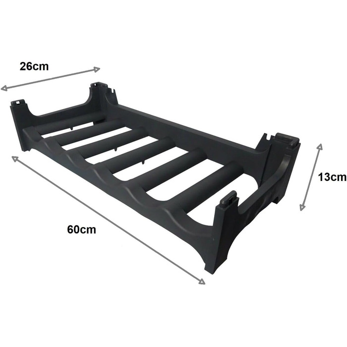 Стелаж для пляшок Alpfa на 36 пляшок, антрацит - Made in Germany