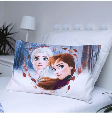 Дитяча постільна білизна Disney Frozen 2 для крижаної королеви Анни Ельзи, подушка, покривало для ліжка 100x135 см